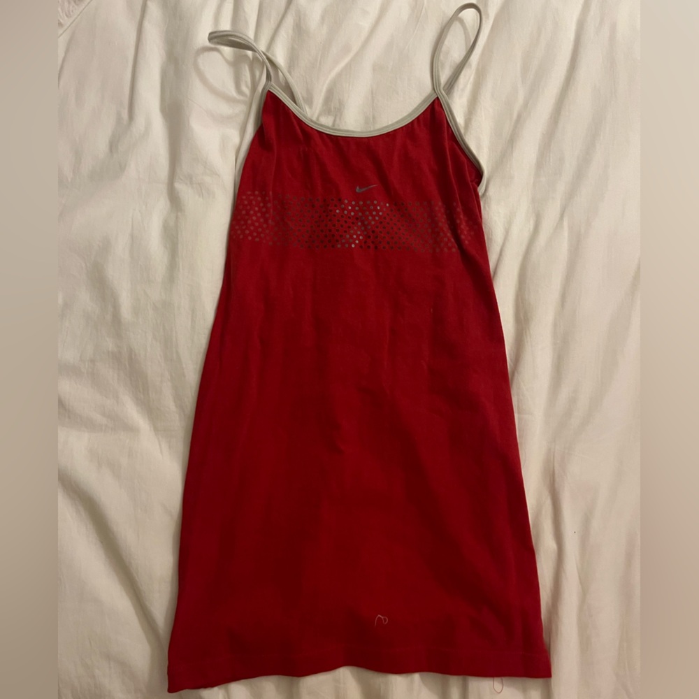 NIKE RED SPORTY DRESS